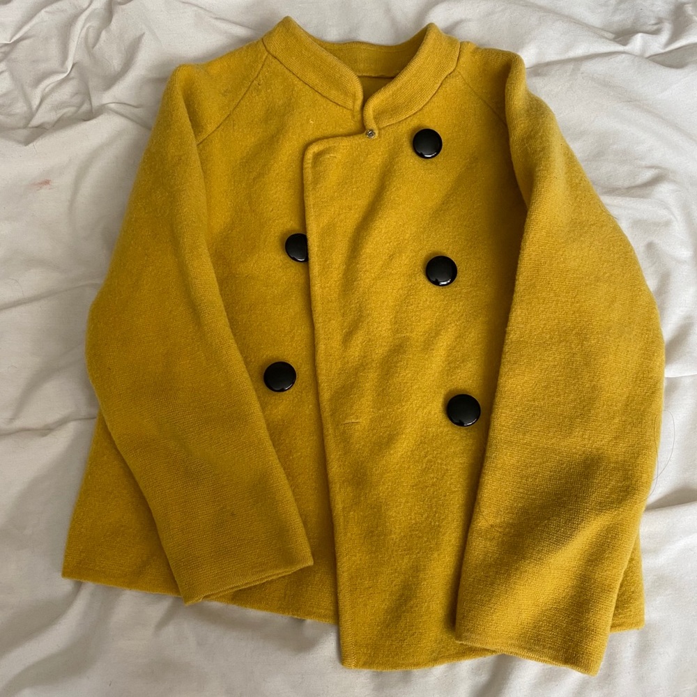 Mustard yellow MICRO-coat
